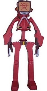 Robot Papercraft - FLCL "Canti"