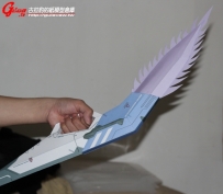 放大2.6倍 Gundam GAT-X105 Strike Papercraft - Sword  光束迴旋鏢