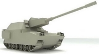 Non-line-of-sight cannon (NLOS-C) prototype 1:35