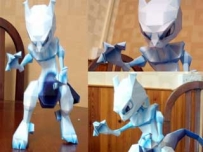 Pokemon Mewtwo Papercraft 2 超夢